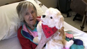 Robotic Dog Provides Comfort to Hospice Patients