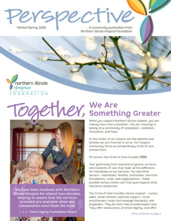 Cover of Winter/Spring 2026 Perspective Newsletter.